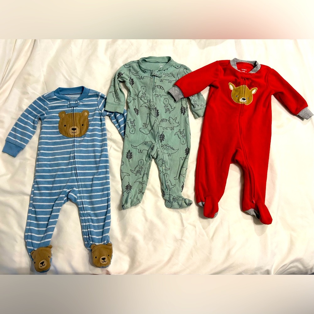 Baby boy set of onesies